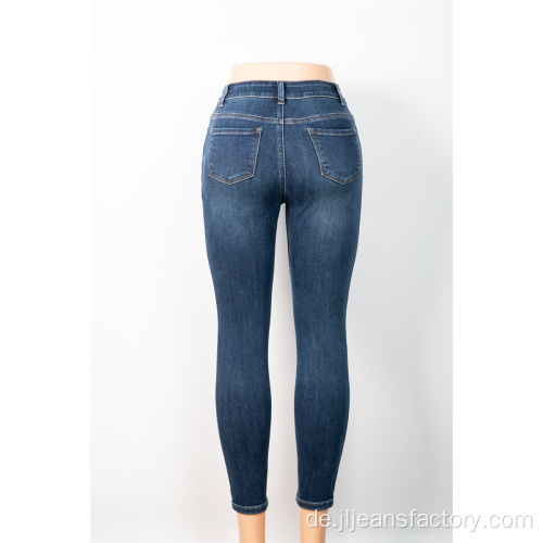 Großhandel Mode Damen Jeans Hohe Taille Hosen